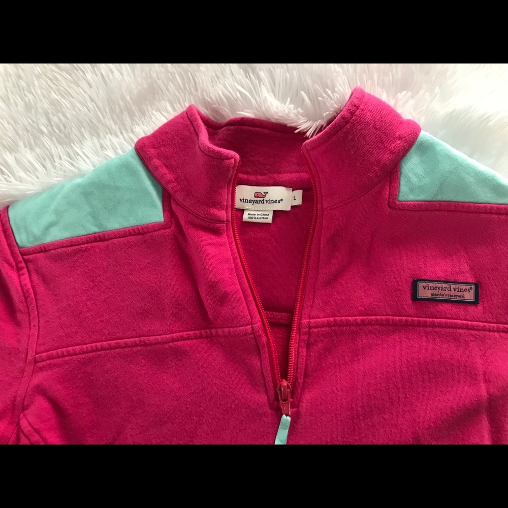 Vineyard Vines Zip Up Pullover